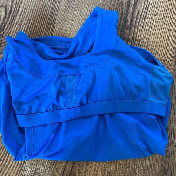 Lululemon Athletica Blue Scoop Neck T-Back Tank Top Size 6 - Picture 4 of 5